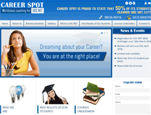 Tablet Screenshot of careerpointchd.net